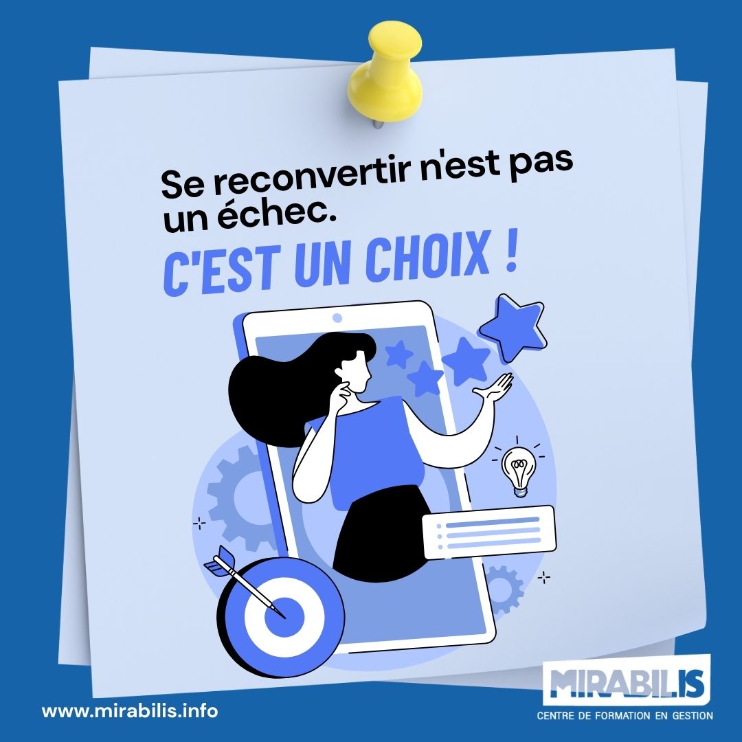 Se reconvertir n'est pas un échec mais un choix